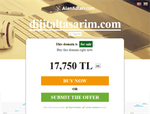 Tablet Screenshot of dijitaltasarim.com